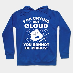 For Crying Out Cloud You Cannot Be Cirrus! Hoodie